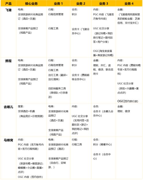 飞猪产品分析报告 出行旅游攻略